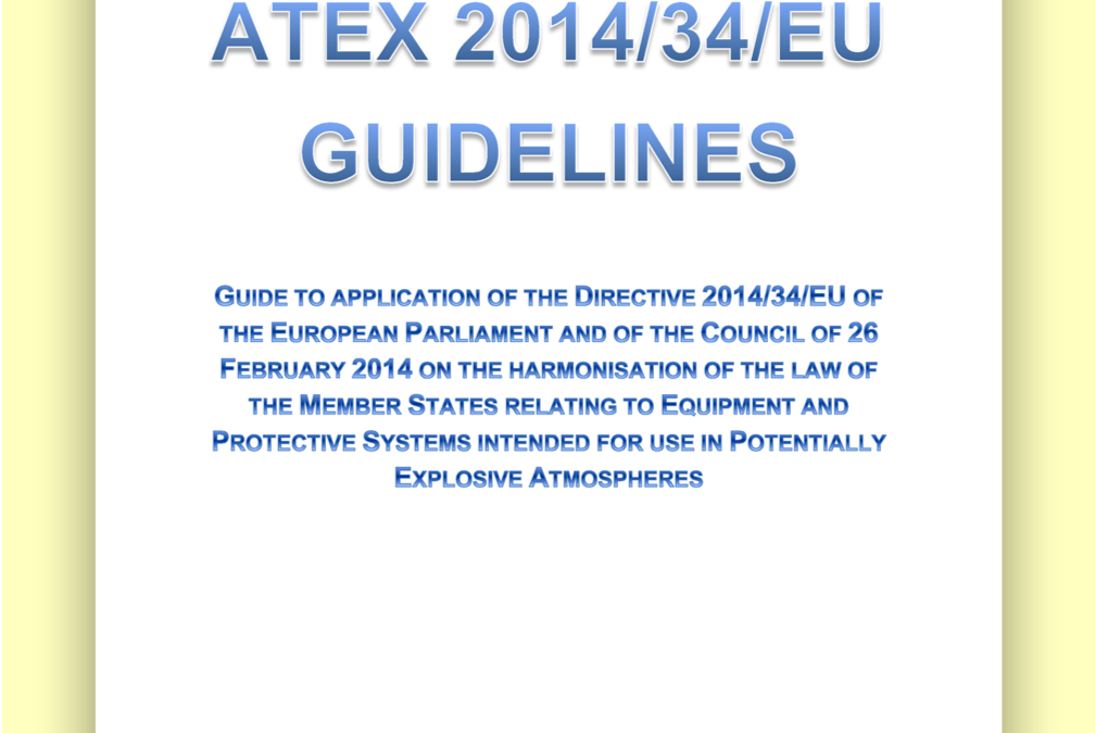 Nowa (5) edycja poradnika do dyrektywy 2014/34/UE (ATEX)